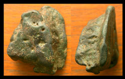 Aes Rude, Ingot,  Transitional Type, Roman Republic and Central Italy, c. 5th - 4th Century B.C. SOLD!